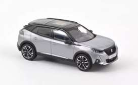 Peugeot  - 2008 GT 2020 grey - 1:43 - Norev - 472864 - nor472864 | The Diecast Company