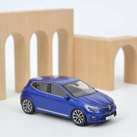 Renault  - Clio 2019 blue - 1:43 - Norev - 517583 - nor517583 | The Diecast Company