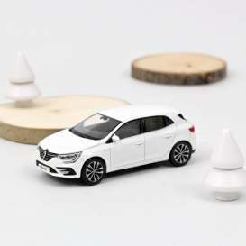 Renault  - Megane 2020 white - 1:43 - Norev - 517666 - nor517666 | The Diecast Company