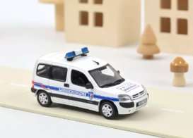 Citroen  - Berlingo 2007 white/blue - 1:43 - Norev - 155726 - nor155726 | The Diecast Company