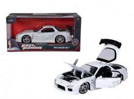 Mazda  - RX7 F&F 1993 white - 1:24 - Jada Toys - 32607 - jada32607 | The Diecast Company
