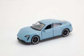 Porsche  - Taycan Turbo S blue - 1:34 - Welly - 43797W - welly43797Wb | The Diecast Company