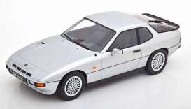 Porsche  - 924 Turbo 1949 silver - 1:18 - KK - Scale - KKDC180901 - kkdc180901 | The Diecast Company