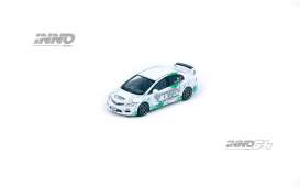 Honda  - Civic Type-R FD2 white/green - 1:64 - Inno Models - in64-FD2-TEIN - in64FD2TEIN | The Diecast Company