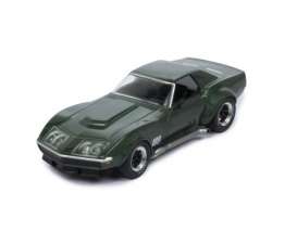 Chevrolet  - Corvette Custom (C3) 1972 metallic green - 1:43 - IXO Models - CLC414N - ixCLC414N | The Diecast Company