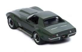 Chevrolet  - Corvette Custom (C3) 1972 metallic green - 1:43 - IXO Models - CLC414N - ixCLC414N | The Diecast Company