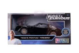 Pontiac  - Firebird Tego F&F black/gold - 1:24 - Jada Toys - 30756 - jada253203041 | The Diecast Company