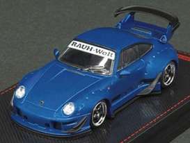 Porsche  - RWB 993 matt blue - 1:64 - Ignition - IG2150 - IG2150 | The Diecast Company