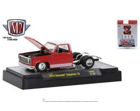 Chevrolet  - Cheyenne 10 1973 bright red/white - 1:64 - M2 Machines - 31500RZ02 - M2-31500RZ02Z | The Diecast Company