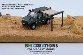 Mitsubishi  - 1st Gen. Pajero 2015 green - 1:64 - BM Creations - 64B0239 - BM64B0239rhd | The Diecast Company