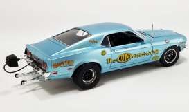 Ford  - Mustang Boss 429 1969 blue - 1:18 - Acme Diecast - A1801858 - acme1801858 | The Diecast Company