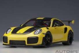 Porsche  - 911 GT2 racing yellow - 1:18 - AutoArt - 78172 - autoart78172 | The Diecast Company