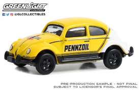 Volkswagen  - Beetle yellow/black - 1:64 - GreenLight - 36070E - gl36070E | The Diecast Company
