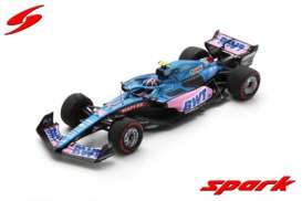 Alpine  - A522 2022 pink/blue - 1:18 - Spark - 18s751 - spa18s751 | The Diecast Company