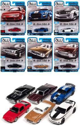 Assortment/ Mix  - various - 1:64 - Auto World - 64382A~6 - AW64382A | The Diecast Company