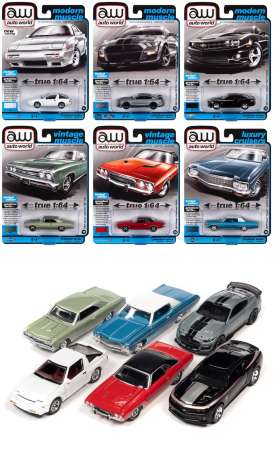 Assortment/ Mix  - various - 1:64 - Auto World - 64382B~6 - AW64382B | The Diecast Company