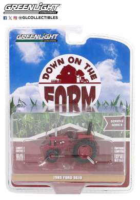 Tractor Ford - 5610 1985 red - 1:64 - GreenLight - 48080D - gl48080D | The Diecast Company