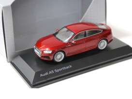Audi  - A5 Sportback 2017 matador red metallic - 1:43 - Spark - 19105 - Audi5011605032 | The Diecast Company