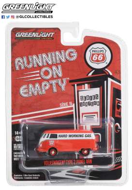 Volkswagen  - Type 2 red - 1:64 - GreenLight - 41160F - gl41160F | The Diecast Company