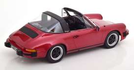 Porsche  - 911 SC Targa 1983 red - 1:18 - KK - Scale - 180841 - kkdc180841 | The Diecast Company