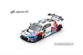 Mercedes Benz  - 2022 white/red/blue - 1:43 - Spark - AS062 - spaAS062 | The Diecast Company