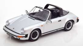 Porsche  - 911 SC Targa 1983 silver - 1:18 - KK - Scale - 180842 - kkdc180842 | The Diecast Company