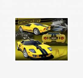 Tac Signs  - Ford yellow/black - Tac Signs - R438748 - tacR438748 | The Diecast Company