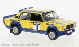 Lada  - 2105 VFTS 1984 yellow/blue - 1:43 - IXO Models - RAC406B.22 - ixRAC406B | The Diecast Company