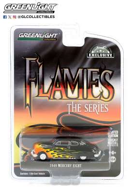 Mercury  - Eight 2-door black/yellow - 1:64 - GreenLight - 30435 - gl30435 | The Diecast Company