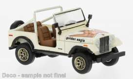 Jeep  - CJ-7 1980 beige - 1:87 - Brekina - pcx870314 - PCX870314 | The Diecast Company