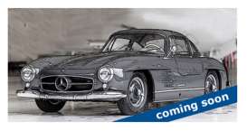 Mercedes Benz  - 300SL 1955 dark grey - 1:18 - Minichamps - 110037219 - mc110037219 | The Diecast Company
