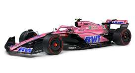 Alpine  - A522 2022 blue/pink - 1:18 - Solido - 1808802 - soli1808802 | The Diecast Company