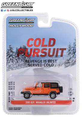 Jeep  - Wrangler 2010 orange - 1:64 - GreenLight - 62010E - gl62010E | The Diecast Company