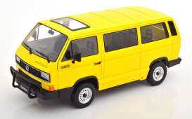 Volkswagen  - T3 Bus 1987 yellow - 1:18 - KK - Scale - KKDC180961 - kkdc180961 | The Diecast Company