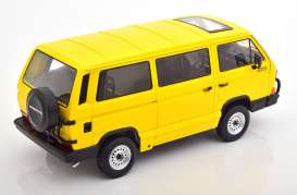 Volkswagen  - T3 Bus 1987 yellow - 1:18 - KK - Scale - KKDC180961 - kkdc180961 | The Diecast Company