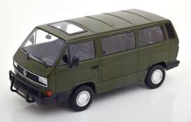 Volkswagen  - T3 Bus 1987 matt olive - 1:18 - KK - Scale - KKDC180963 - kkdc180963 | The Diecast Company