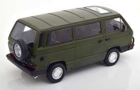 Volkswagen  - T3 Bus 1987 matt olive - 1:18 - KK - Scale - KKDC180963 - kkdc180963 | The Diecast Company