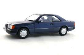 Mercedes Benz  - 300 CE-24 Coupé 1990 blue - 1:18 - Norev - 183882 - nor183882 | The Diecast Company