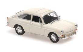 Volkswagen  - 1600 TL 1966 cream - 1:43 - Maxichamps - 940055320 - mc940055320 | The Diecast Company