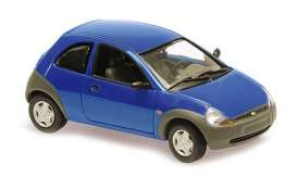 Ford  - Ka 1997 blue - 1:43 - Maxichamps - 940086401 - mc940086401 | The Diecast Company