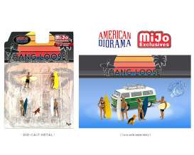 Figures  - Hang Loose 2022 various - 1:64 - American Diorama - 76500 - AD76500 | The Diecast Company