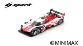 Toyota  - GR010 2021 red/white/black - 1:87 - Spark - 87LM21 - spa87LM21 | The Diecast Company