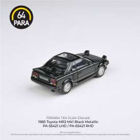 Toyota  - MR2 MKI 1985 black - 1:64 - Para64 - 55421 - pa55421LHD | The Diecast Company