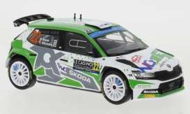 Skoda  - Fabia Rally 2 2022 green/white - 1:43 - IXO Models - ram840 - ixram840 | The Diecast Company