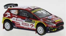Ford  - Fiesta 2021 white/red - 1:43 - IXO Models - ram816 - ixoram816 | The Diecast Company