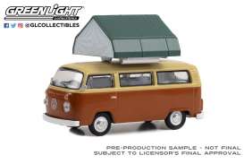 Volkswagen  - Type 2 1978 brown/beige - 1:64 - GreenLight - 38050B - gl38050B | The Diecast Company