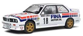 BMW  - M3 E30 1988 white/red/blue - 1:18 - Solido - 1801518 - soli1801518 | The Diecast Company