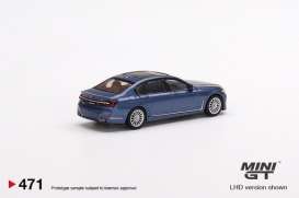 BMW  - Alpina blue - 1:64 - Mini GT - 00471-L - MGT00471lhd | The Diecast Company