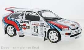 Ford  - Escort RS Cosworth 1994 white/red/blue - 1:18 - IXO Models - rmc104B - ixrmc104B | The Diecast Company