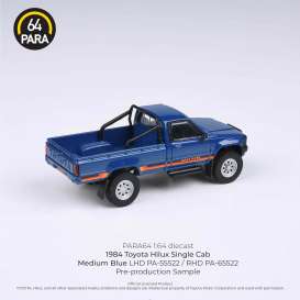 Toyota  - Hilux Single Cab 1984 blue - 1:64 - Para64 - 65522 - pa65522rhd | The Diecast Company